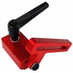 Pour rail en t de type 30, support de rail pour le travail du bois, outil d'arrt de rail en biseau pour ...
