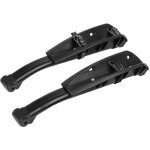 Jusch - rails avec support de roues extra large pour pneu jusqu' 3, 25 pouces jeu de 2 pices