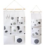 Sac de rangement suspendu, tissu porte � suspendre rangement tissu mural placard murale rangement chambre ...