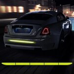 Scotch reflechissant blanc, autocollants r�fl�chissants vision nocturne, autocollants de s�curit� auto ...