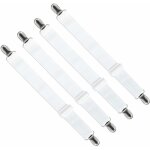 Tendeur drap housse r�glable (65cm � 200cm), fixation attache sangle de maintien ajustable pour drap ...