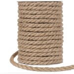 Jute ficelle 20 m de corde de jute paisse 10 mm de ficelle de chanvre pour emballage, dcoration de ...