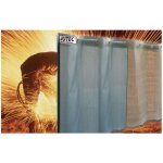 Jutec - rideau de soudure sv 1418bw l. 1400xh1800 mm couleur olive