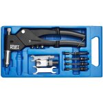 Kraftplus k. 105 - 2496 kit de pince � rivets � riveter riveteuse � t�te pivotante rotative 360� pour ...