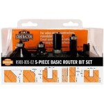 K900 - 005 - 02 coffret fraise profiles et droits 5pz hw z2 s=8 d=12 / 16 / 12. 7 / 25 / 35 dr