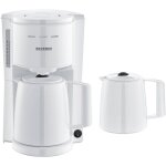 Severin ka 9309 cafetire blanc verseuse thermofuge