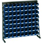 Rangement ateliers vario - regal v8a avec 72 plk - boites bleu