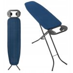 Kadax table  repasser 110 x 30 cm, planche pliable avec housse en coton, support pour fer, pieds antidrapant ...