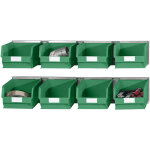 Kaiserkraft - frankel kit de rails avec bacs � bec, 2 rails, 8