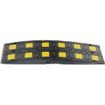 Kaiserkraft - frankel ralentisseur en caoutchouc recycl�, jaune