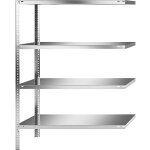 Kaiserkraft - frankel rayonnage en inox, hauteur rayonnage 1500