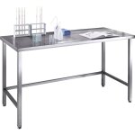 Kaiserkraft - frankel table pour salle blanche en inox à plateau Kaiserkraft - frankel table pour salle blanche en inox à plateau