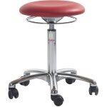 Kaiserkraft - frankel tabouret, avec anneau de commande, rouge Kaiserkraft - frankel tabouret, avec anneau de commande, rouge