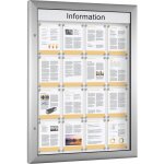 Kaiserkraft - frankel vitrine d'affichage, pour 16 x format a4, Kaiserkraft - frankel vitrine d'affichage, pour 16 x format a4,
