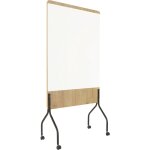 Kaiserkraft - rocada, tableau de confrence mobile natural, h x l x p 2000 x