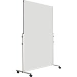 Kaiserkraft - smit visual, tableau blanc mobile, t�le d'acier laqu�e, h x l