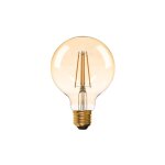 Ampoule led globe g95 ? ambre ? 7w ? e27 ? 725lm ? blanc chaud