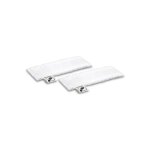 Lot de 2 serpillres microfibre pour buse sol pour nettoyeur vapeur easyfix 28632590 - karcher
