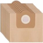 Lot de 10 sacs � poussi�re compatibles karcher k - archer 6. 959 - 130a2204wd3300mv3 filtre domestique ...