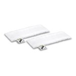 Karcher - kit de 2 serpillires microfibre pour nettoyeur vapeur 28633390 , 28632590