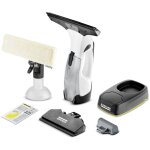 Karcher - nettoyeur de vitres sans fil wv 5 plus n battery avec batterie li - ion amovible 210m2 blanc ...