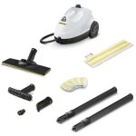 Karcher - nettoyeur vapeur 3. 2 bars sc 2 easyfix 1 500 w rservoir 1 l avec set de nettoyage de sol ...