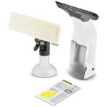 Karcher - nettoyeur de vitres lectrique wv1 plus, laveur de vitre sans traces, autonomie 23 fentres, ...