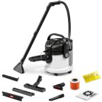 Karcher - shampouineuse moquettes se 4, aspirateur injecteur extracteur - dtacheur textile - tuyau 2 ...