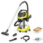 Karcher - wd 6 p s v - 30 / 8 / 35 / t aspirateur eau et poussi�res, cuve 30 l, cable 8 m�tres, flexible ...