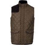 Kariban - bodywarmer equitation matelass homme vert / noir xxl