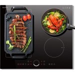 Karinear - plaque induction 4 feux avec flexzone, plaque � induction 60 cm encastrable, table induction ...