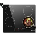 Karinear - plaque  induction 4 foyers avec prise plaque induction 4 feux encastrable, table de cuisson ...