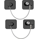 Kcvv - lot de 2 securite fenetre enfant, serrure frigo pour enfants avec cls, bloque port fenetre sans ...