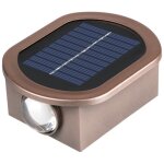 Kcvv - applique murale solaire, lumi�re solaire led pour jardin ext�rieur, applique murale led ext�rieure ...