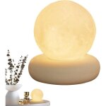 Kcvv - lune dcoration table 3d - touch control luminosit luminosit, charge usb, lampe table dcorative, ...