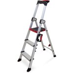 Keli - Échelle pliable 3 marches, escabeau, marchepied, aluminium robuste, qualité professionnelle, poignée ... Keli - Échelle pliable 3 marches, escabeau, marchepied, aluminium robuste, qualité professionnelle, poignée ...