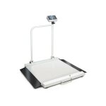 Kern sohn - kern - plateforme de pes�e pour chaise roulante mwa 880x840mm port�e 300 kg + barre de retenue ...
