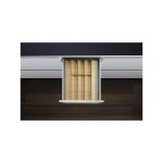 Kesseb�hmer - set range - couverts liniq - pour tiroir largeur 800 � 900 mm - finition ch�ne clair