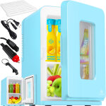 Kesser - 2in1 mini rfrigrateur glacire 15 litres fonction rfrigration et chauffage portable ac dc ...