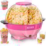 Kesser machine  pop - corn : machine  pop - corn 800w - grande capacit 5, 5l, revtement antiadhsif, ...