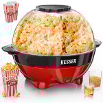 Machine à pop - corn : machine à pop - corn 800w - grande capacité 5, 5l, revêtement antiadhésif, couvercle ... Machine à pop - corn : machine à pop - corn 800w - grande capacité 5, 5l, revêtement antiadhésif, couvercle ...