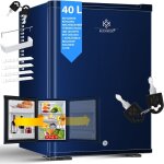 Kesser - mini - rfrigrateur avec serrure minibar 40 litres utiles silencieux 22db verrouillable bute ...