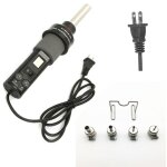 Keyoung - 450w pistolet � air chaud portable fer � souder outil soudage lcd num�rique thermostat r�glable ...