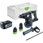 Festool ? marteau combin� sans fil 18v 2, 6j sds - plus brushless ? �nergie de frappe pour b�ton arm� ...
