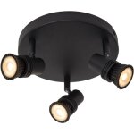 Kianti spot plafond - noir - 21