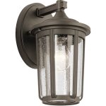 Kichler fairfield lanterne murale d'extrieur olde bronze, ip44 - elstead
