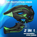 Kids cashet face fulle d�tackable enfants sports sportation de saction de bide pour de protection pour ...