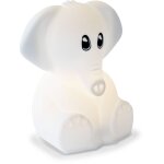 Kidywolf - veilleuse lphant pour bb autonome white veilleuse led