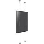 Kimex - support filaire 2 écrans tv back to back 42'' - 75'' - hauteur 3m Kimex - support filaire 2 écrans tv back to back 42'' - 75'' - hauteur 3m