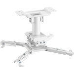 Kimex - support plafond vidéoprojecteur, hauteur 25cm, blanc Kimex - support plafond vidéoprojecteur, hauteur 25cm, blanc
